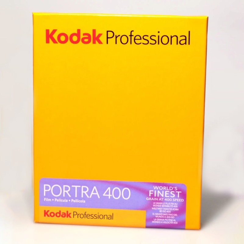 Film profesional Kodak Portra 400 10SH 4 x 5 in
