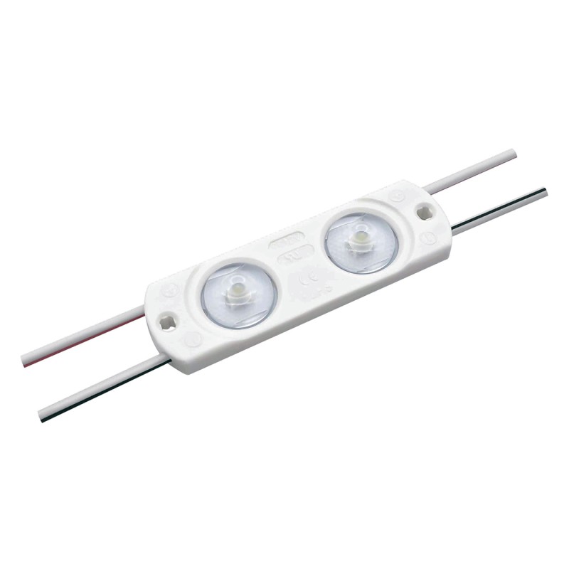 Modul lentila 2 LED SMD2835 0,8W MacroLight