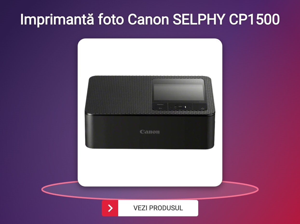 Imprimanta foto Canon SELPHY CP1500