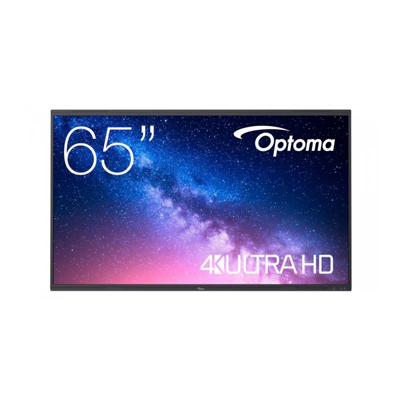 Tabla interactiva Optoma 5653RK, 65", 4K UHD, Procesor Octa-core (A764 + A554), 8GB RAM, 64GB, Android 13