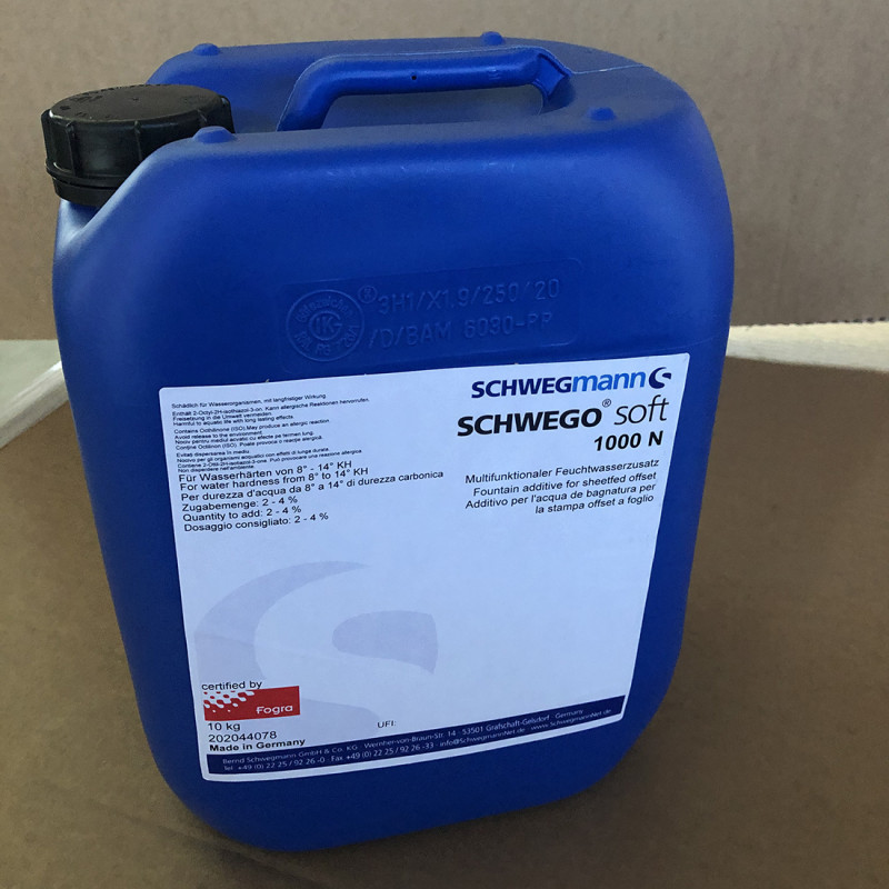 Aditiv pentru solutie de umezire masina de tipar Shwego Soft 1000 W/N