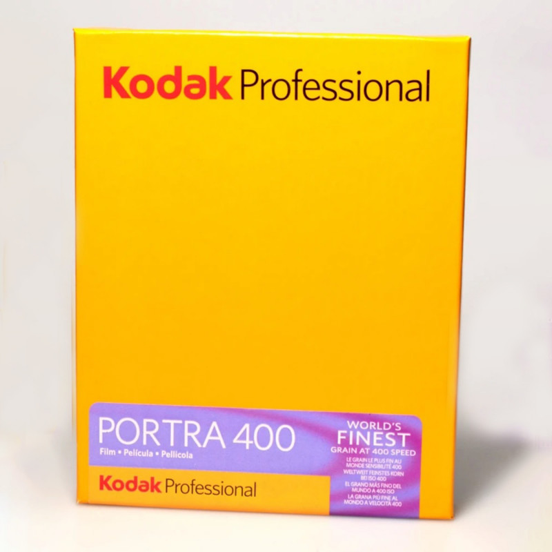 Film profesional Kodak Portra 400 10SH 4 x 5 in