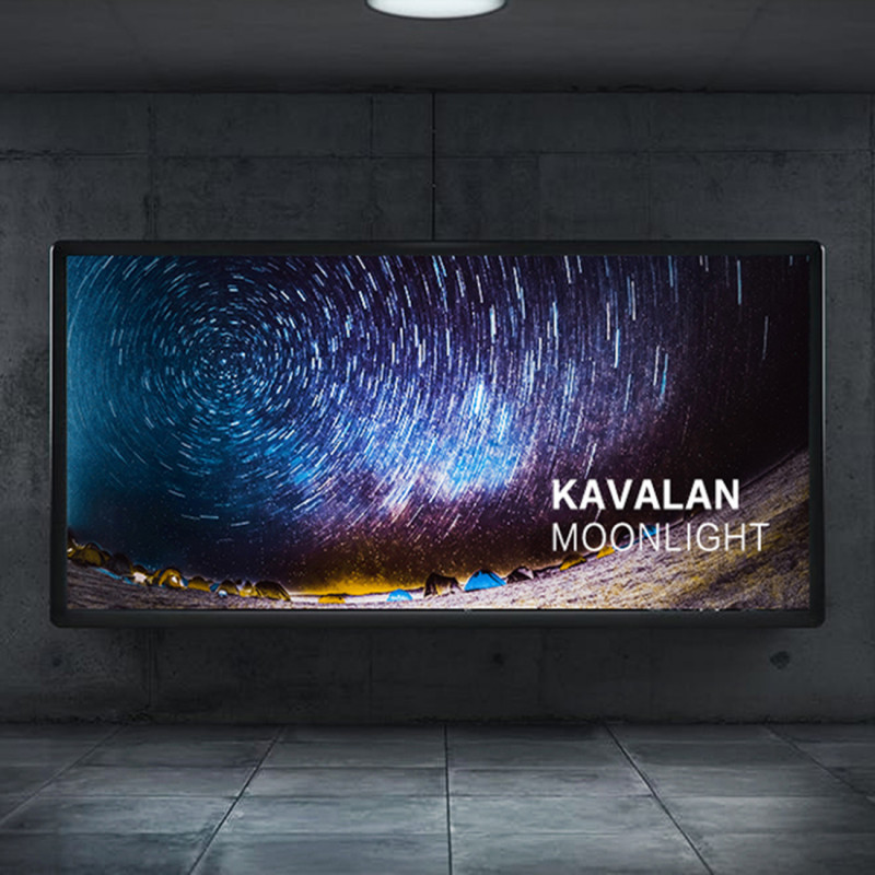 Backlit banner PVC Free Kavalan Moonlight 130 alb mat Anti-UV FR-B1