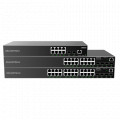 GWN7803P Grandstream switch ethernet 24 porturi Gigabit cu PoE max 360W 4 porturi SFP 56Gbps