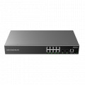 GWN7801 Grandstream switch ethernet 8 porturi Gigabit 2 porturi SFP 20Gbps
