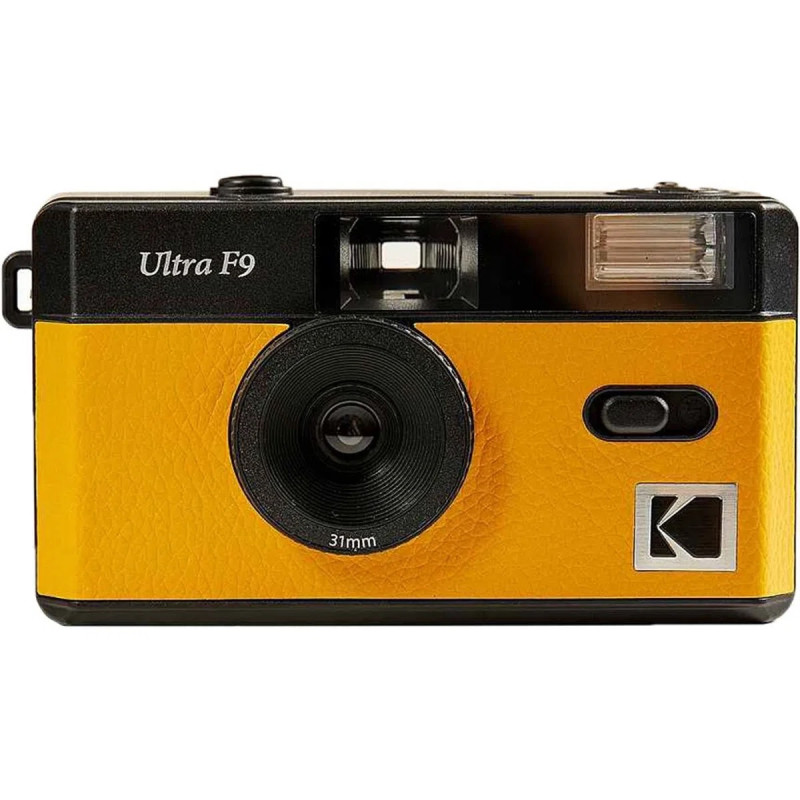 Camera foto cu film Kodak Ultra F9 galben