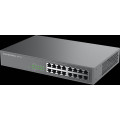 GWN7702P Grandstream switch ethernet 16 porturi Gigabit, cu PoE, fara management